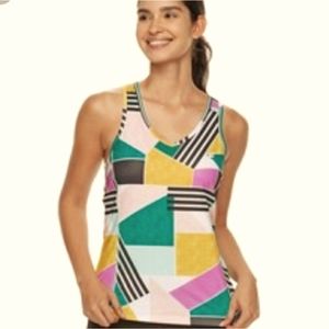 80s Colorblock Fila Sport Activewear top